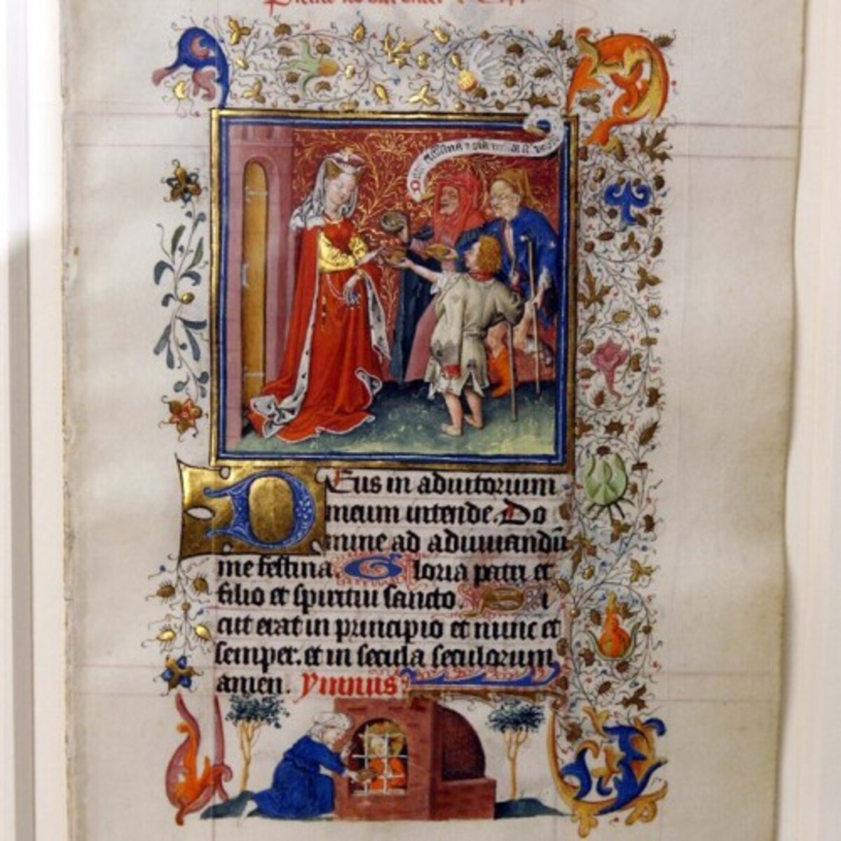 Blauwe tanden 12eeeuwse Duitse non OVT VPRO